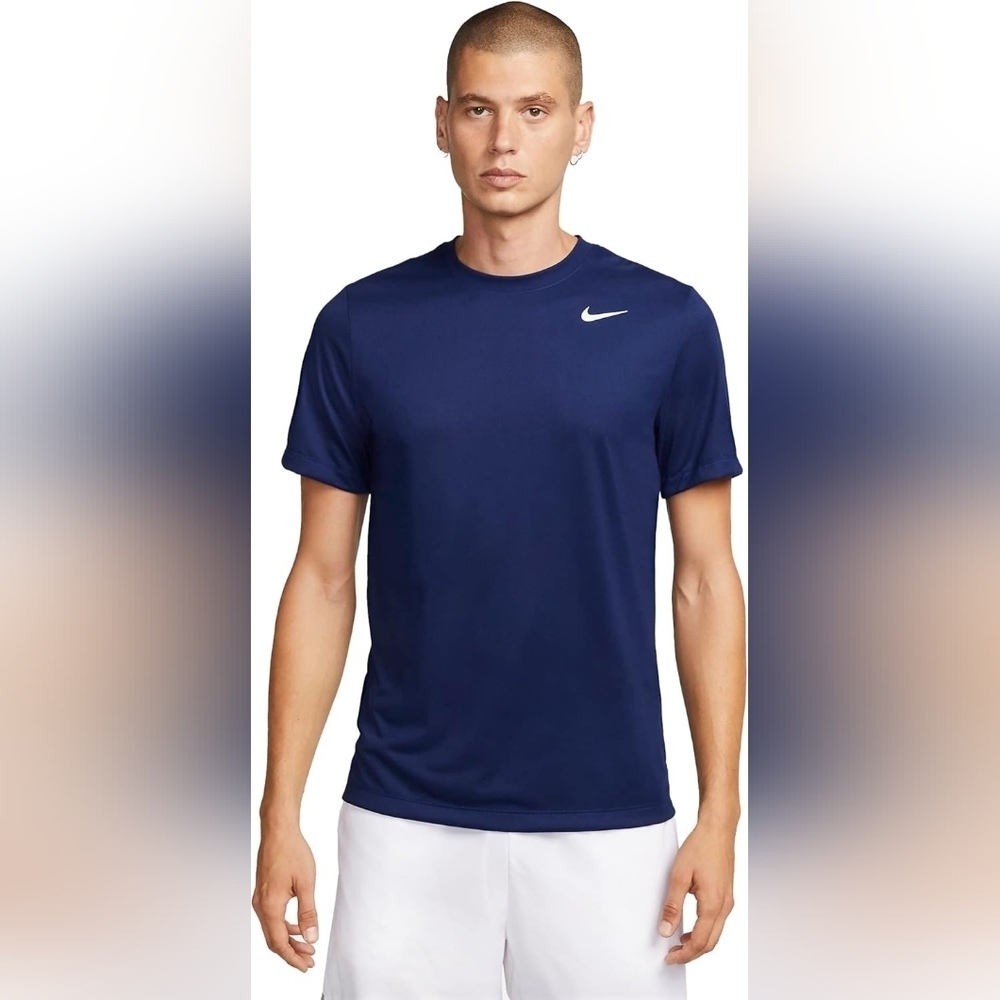 Nike Men's Blue T-Shirt, Size Large